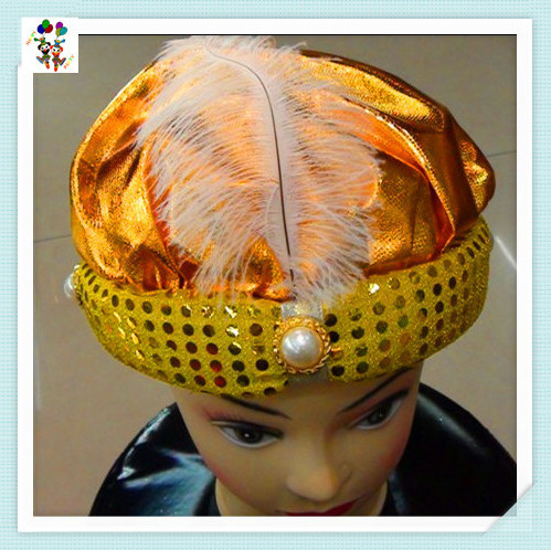 Carnival Fancy Dress Costume Arab Turban Party Hats for Adults HPC-3339