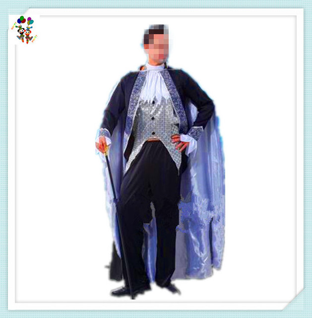 Adult Mens Vampire Cosplay Halloween Party Fancy Dress Costumes HPC-3135