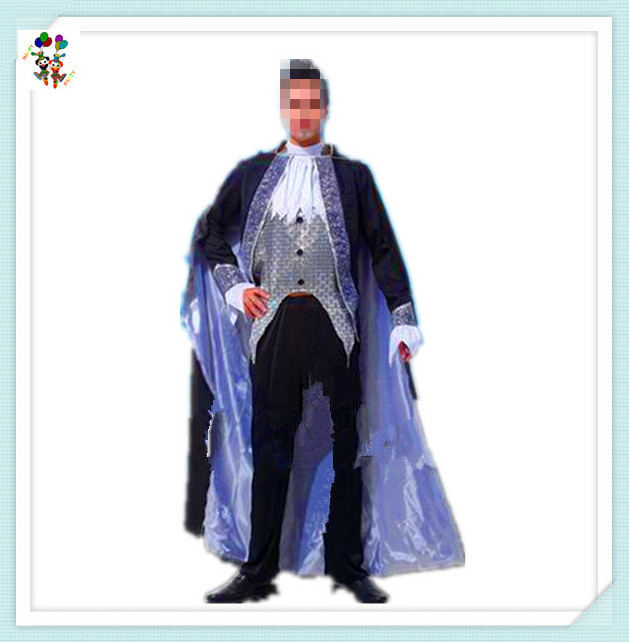 Adult Mens Vampire Cosplay Halloween Party Fancy Dress Costumes HPC-3135