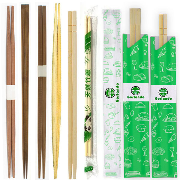 chinese japanese bamboo chopsticks with custom logo 33cm 24cm 21cm new year bamboo chopstick