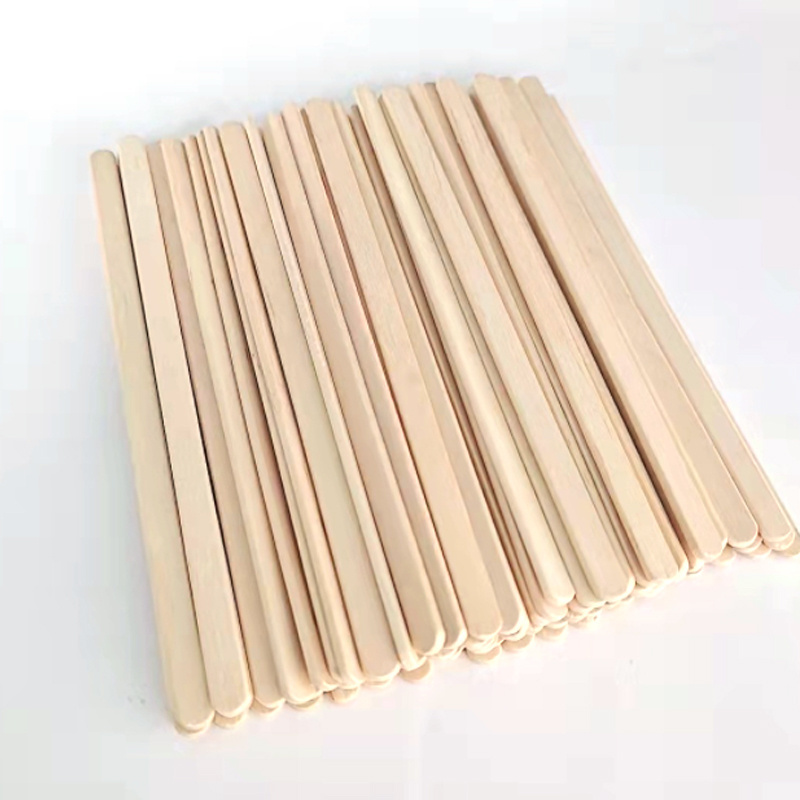 Customized Disposable Wooden Coffee Stick Portable Coffee Stir Sticks Wooden Stirrers