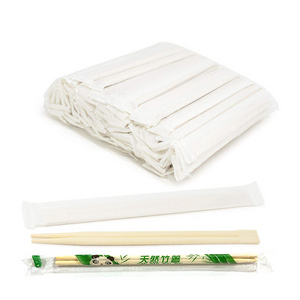 Disposable bamboo twins chopsticks knot 24cm round chopstick bamboo