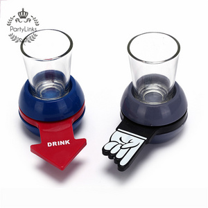 Hen / Bachelorette Party Drinking Game For Adults Shot Spinner Glass Spin The Arrow And Drink