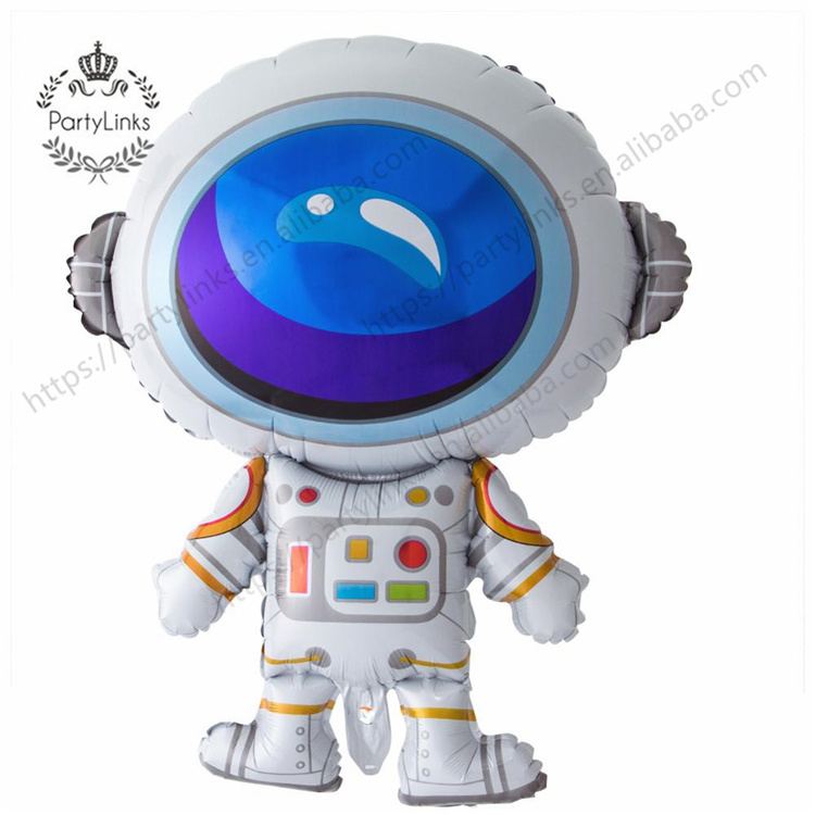 Space Theme Party Decoration Astronaut Rocket Balloons Universe Galaxy Outer Solar System Kids Birthday Banner Party Decoration