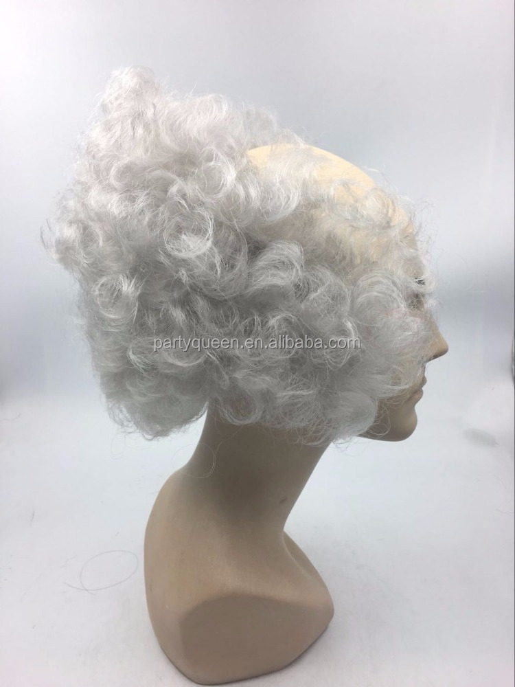 Bald wig for old men,Einstein wigs MW-003