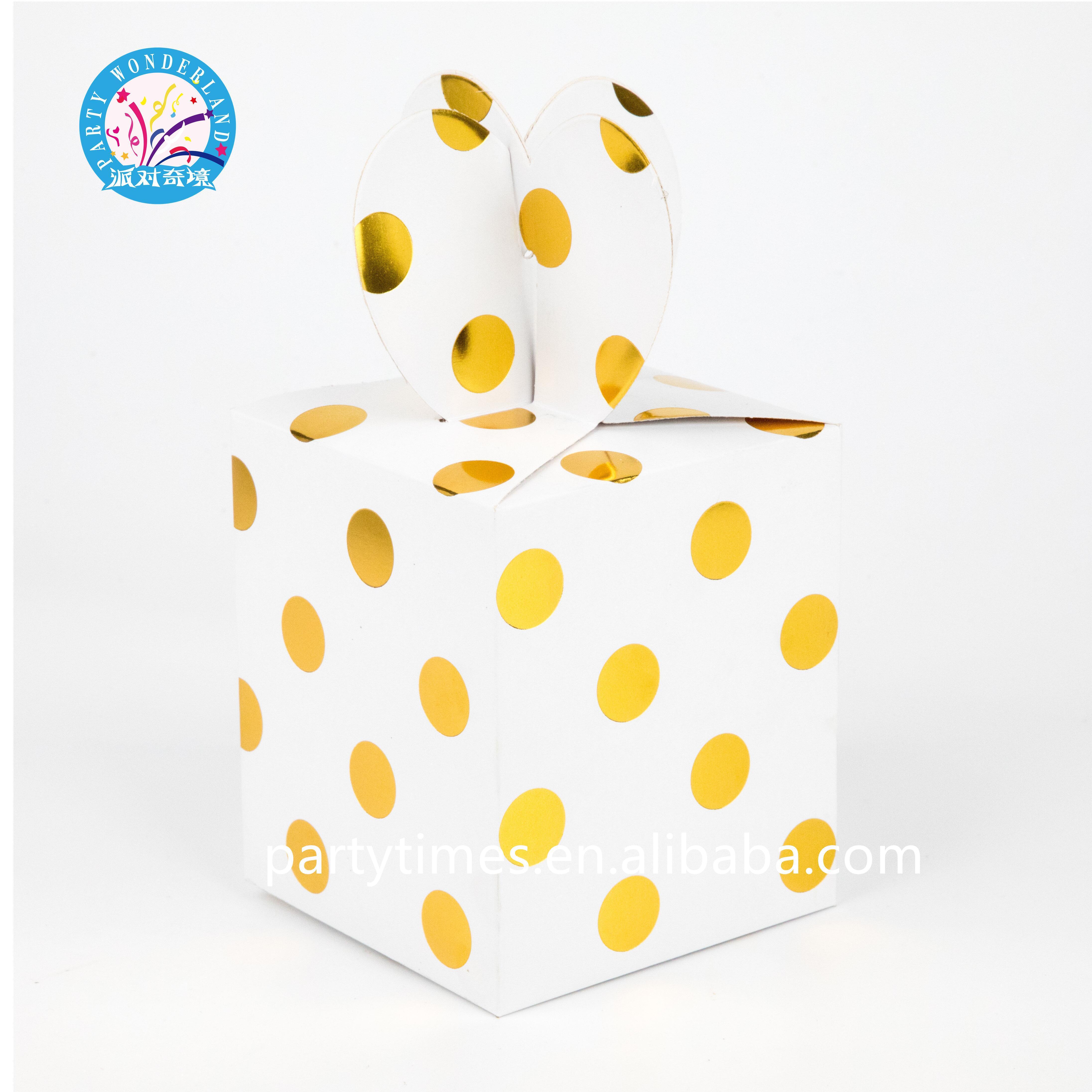 New design Free samples OEM gift packing box Christmas wedding paper box party supplier