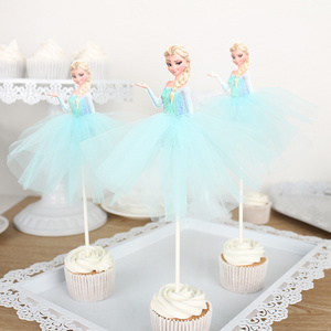 New products Frozen cake topper party supplier wedding birthday party decorations princess cake topper