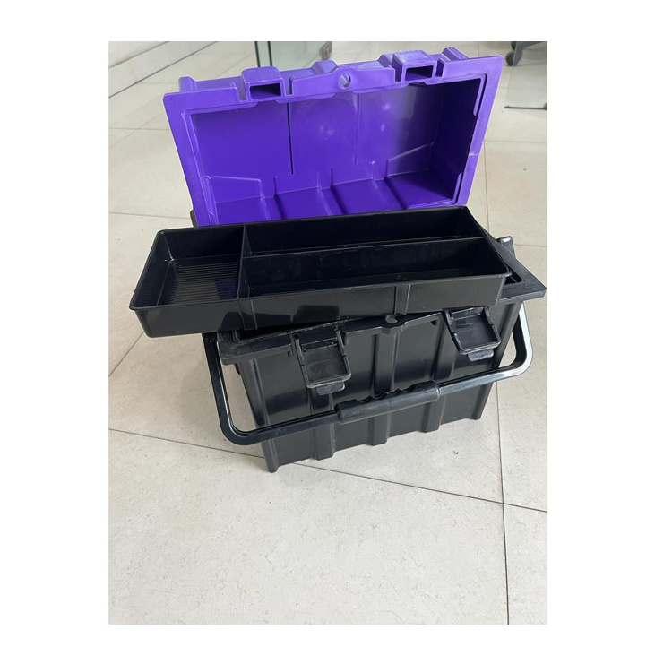 Affordable Market Price of Best Quality Plastic Tool Box with Removable Organizer Tray Available for Bulk Purchasers