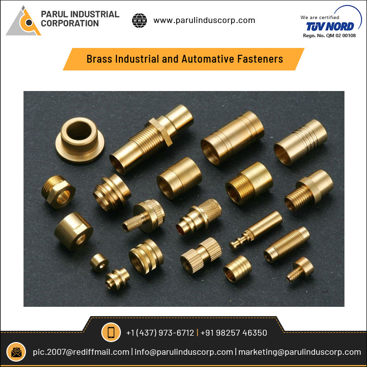 Bulk Quantity Available of Brass Industrial and Automotive Hardware Sturdy and Durable Fasteners at Superior Price