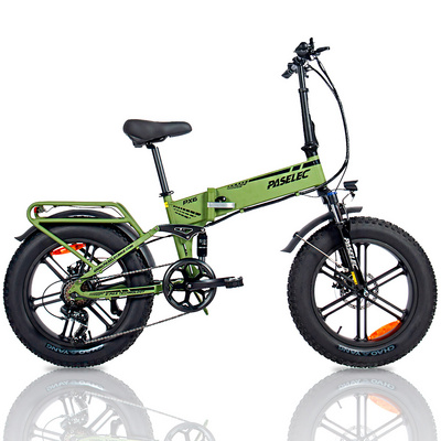 48V electric bike China 20 inch fat tire folding electric bike for adult