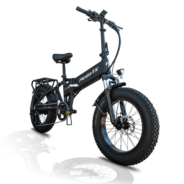 2023 USA warehouse hot sell folding ebike 20 inch 500w electric fat tire foldable bikes