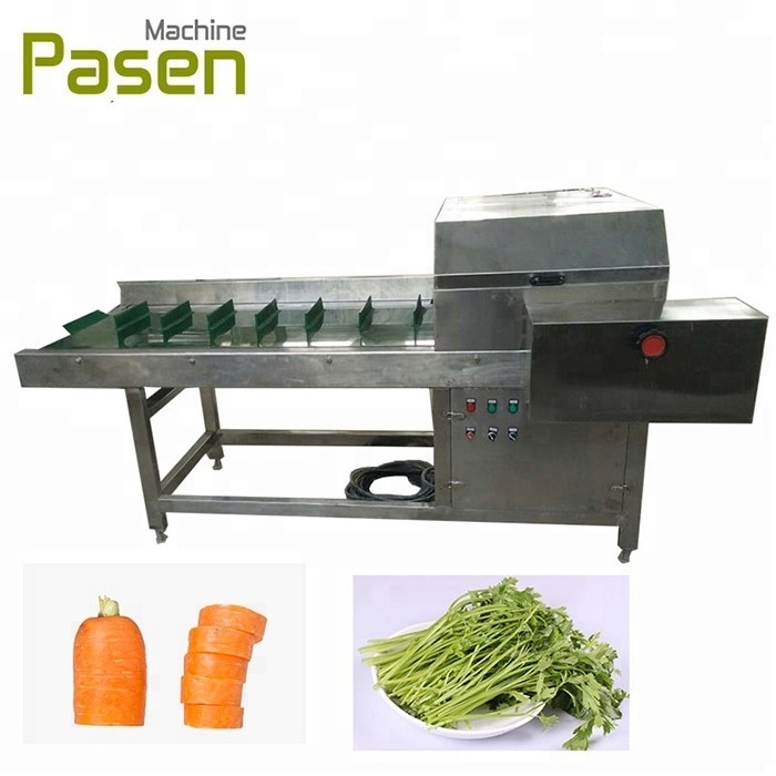 Long beans segments cutting machine Scallion root cutter Green onion root cutter price