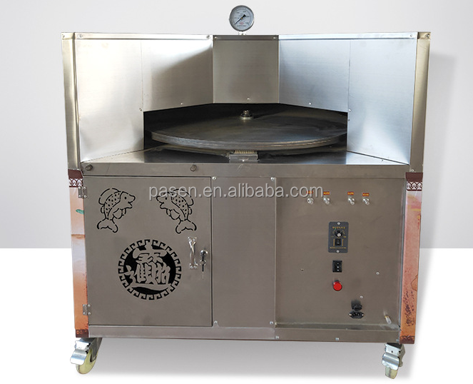 Naan Bread Baking Oven Machine Wheat pita bread machines Rotating Oven Cake Machine