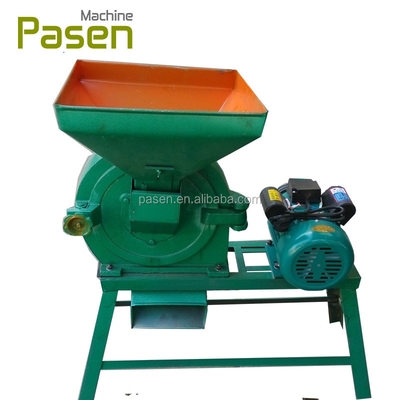 Corn Flour Mill Machine For Corn Maize Wheat  Zambia Nigeria Cracked Chili Pepper Kernel Corn Cereal Milling Hammer