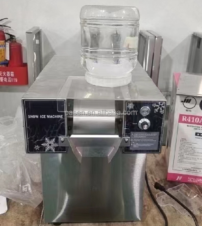 Snowflake ice making machine Snow ice cream machine Ice crusher shaver machine