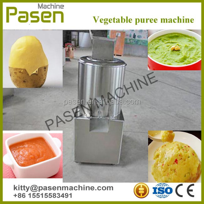 High efficiency potato puree machine/vegetable puree making machine/potato puree making machine