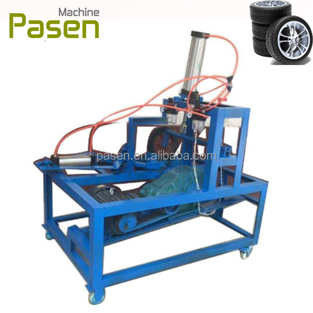 Tire shearing and cutting machine Tire sidewall cutting machine Tire tread cutter