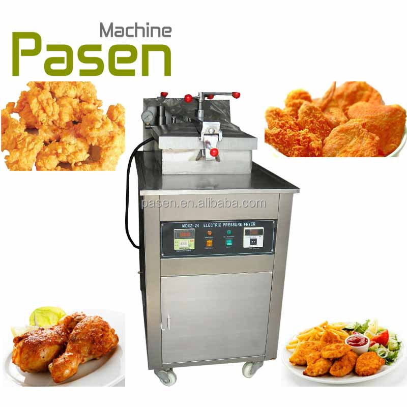 Automatic commercial hamburger frying machine / continuous falafel fryer / fish frying machine