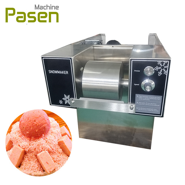 Snowflake ice making machine Snow ice cream machine Ice crusher shaver machine