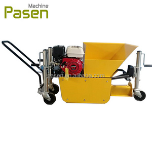 Gasoline engine powered Concrete curb extruder kerb laying machine Kerbstone making machine