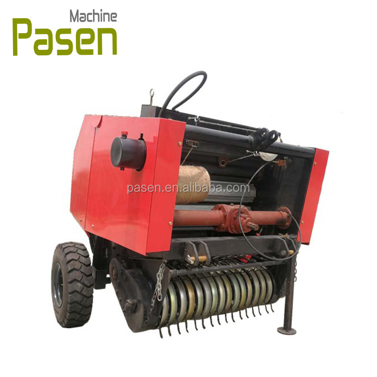 hay bale making machine round bale handling silage bundler machine Automatic tying farm machinery