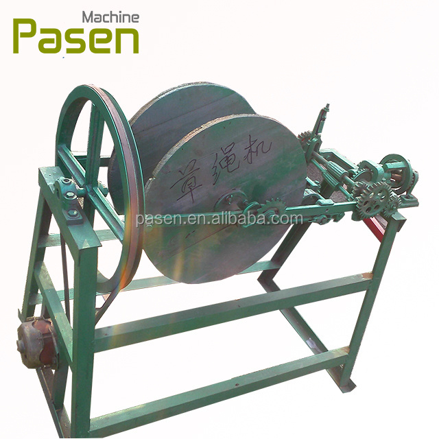 Jute rope making machine straw rope twisting machine for sale