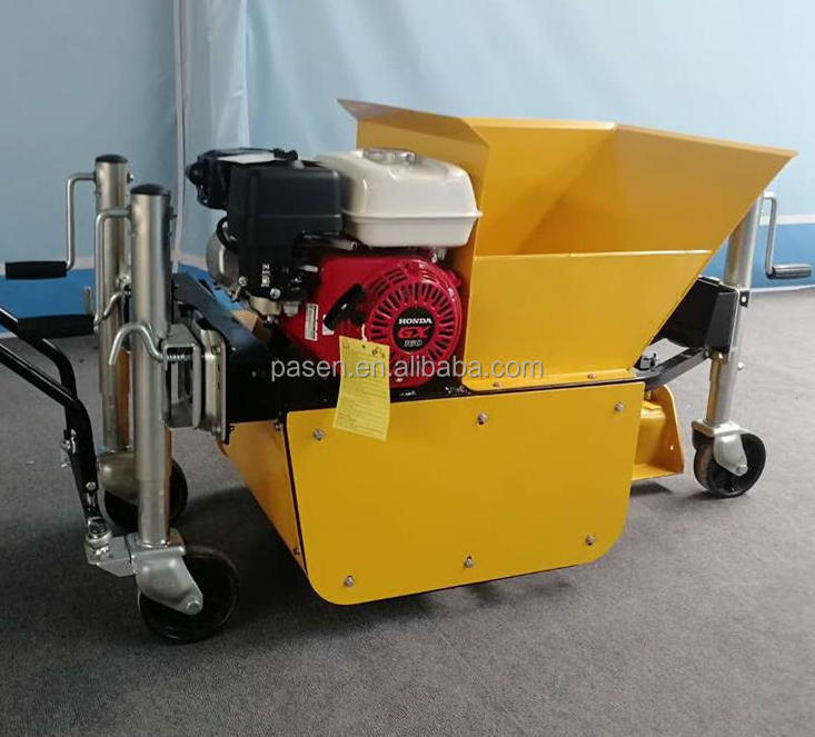 Gasoline engine powered Concrete curb extruder kerb laying machine Kerbstone making machine