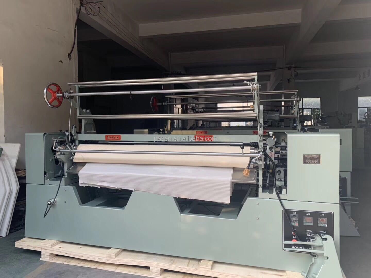 hot sale Automatic Pleater Sunray Pleating Machine