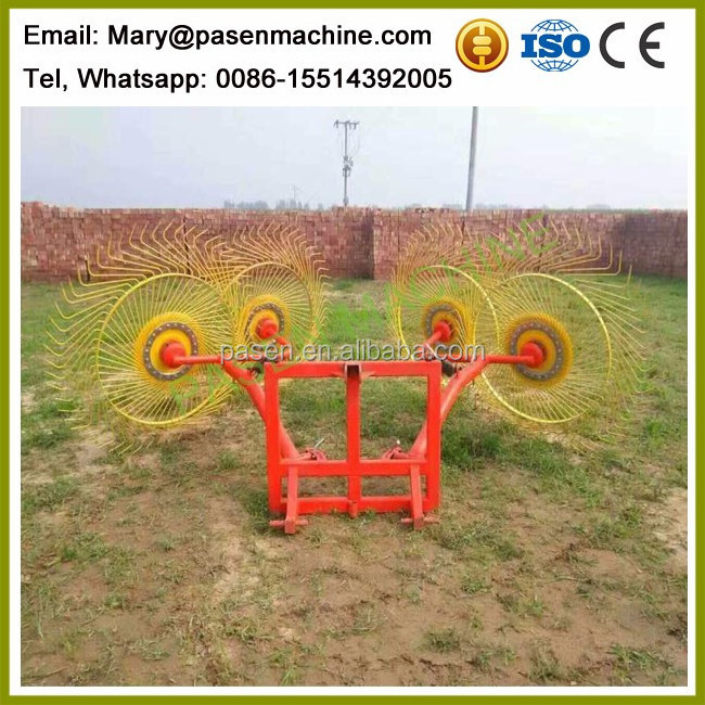 Agriculture grass rake of tractor / garden tractor rakes / hay rake tines