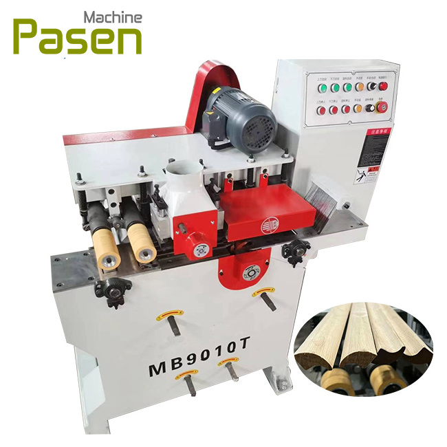 Different shape Wood round stick molding machine wood log milling machine Wood dowel cutting machine