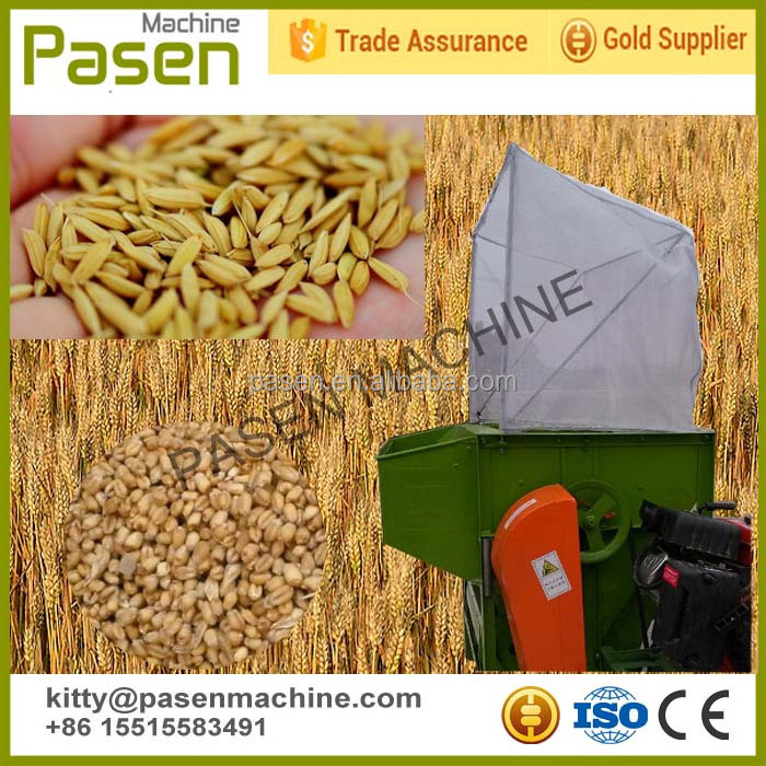 Farm use barley thresher machine / wheat and rice thresher / portable wheat thresher