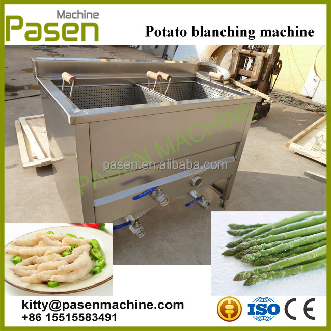 Stainless steel vegetable blanching machine Blanching equipment