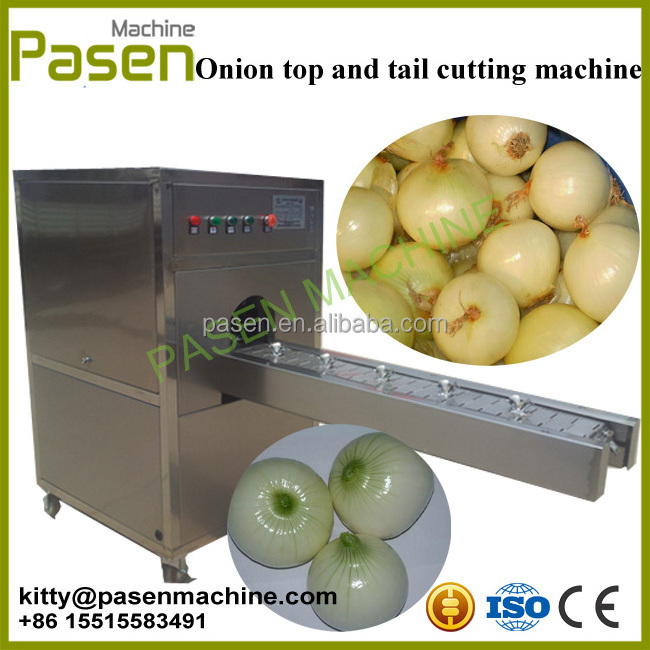 Automatic onion root cutters /green onion end cutting machine /onion tail cutter cuttingmachine