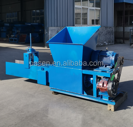 EPE EPS Plastic  foam Cold Press Crushing Recycling Compactor Machine