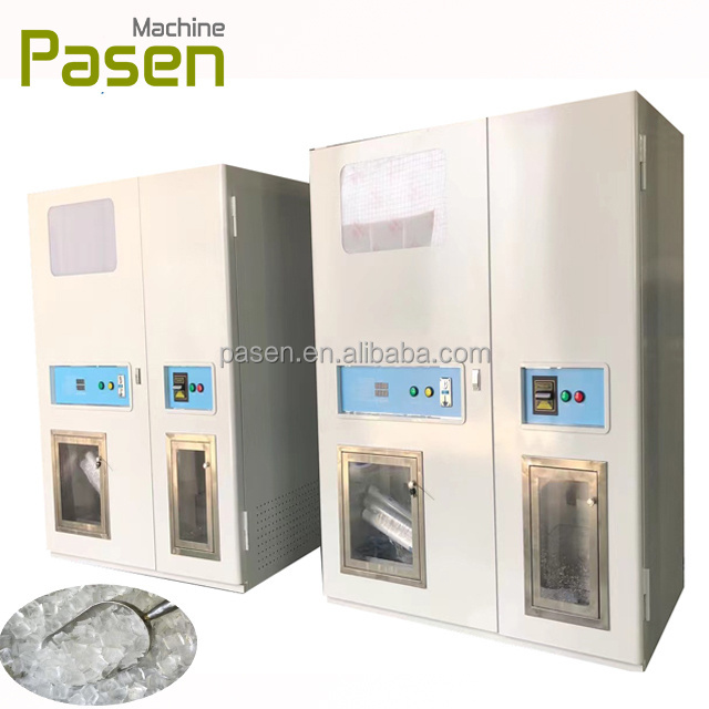 Outdoor Self Serve Ice Machine Commercial Vending