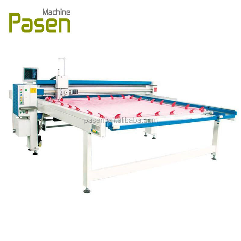 Computer control industrial single needle quilting machine mattress making machine