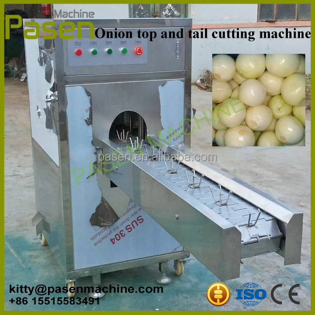 Automatic onion root cutters /green onion end cutting machine /onion tail cutter cuttingmachine