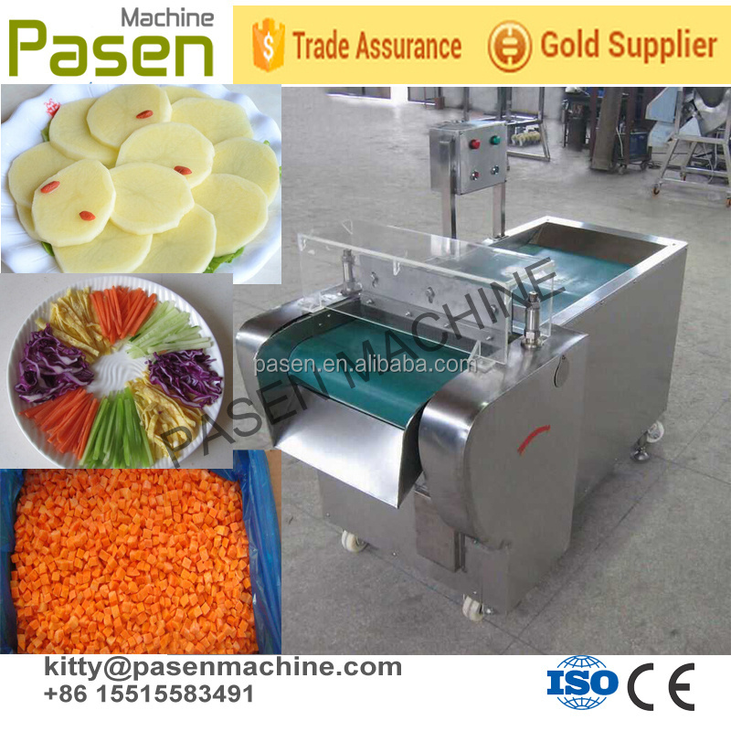 High efficiency onion block cutting machine | okra slicing machine | tomato dicing machine