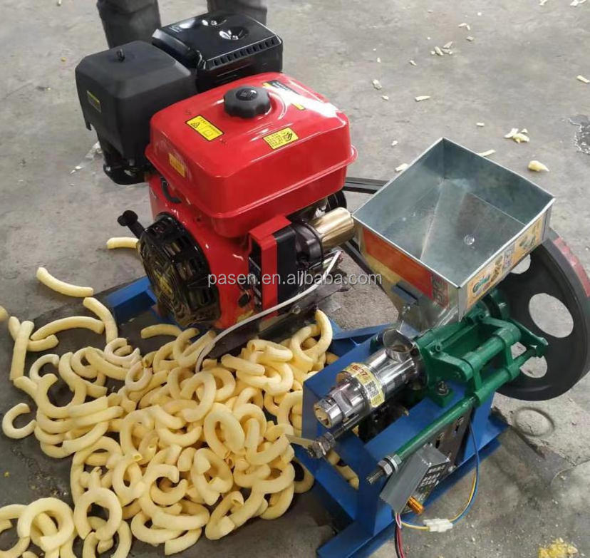 small dimension Corn puff snack making machine Corn puff extruder machine Rice puff machine for sale