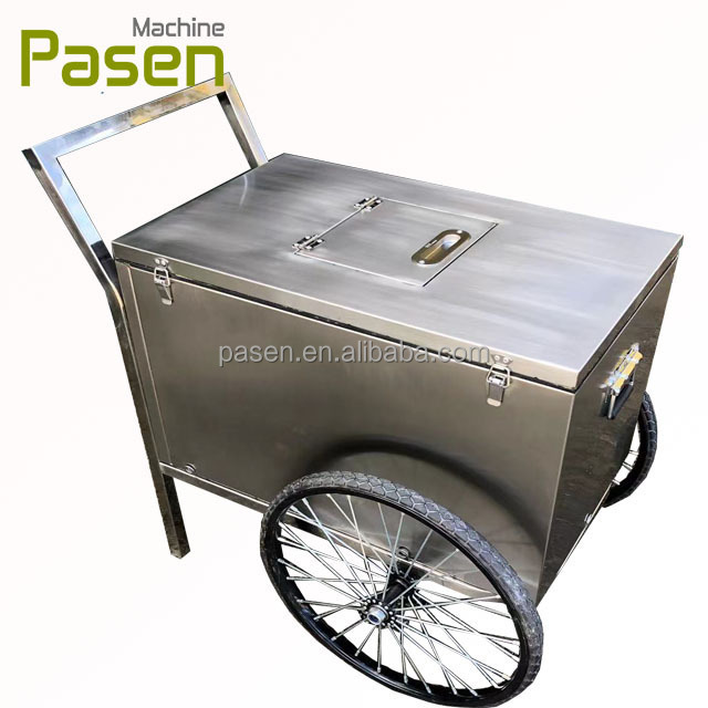 Mobile Italian popsicle Ice Cream Cart For Sale