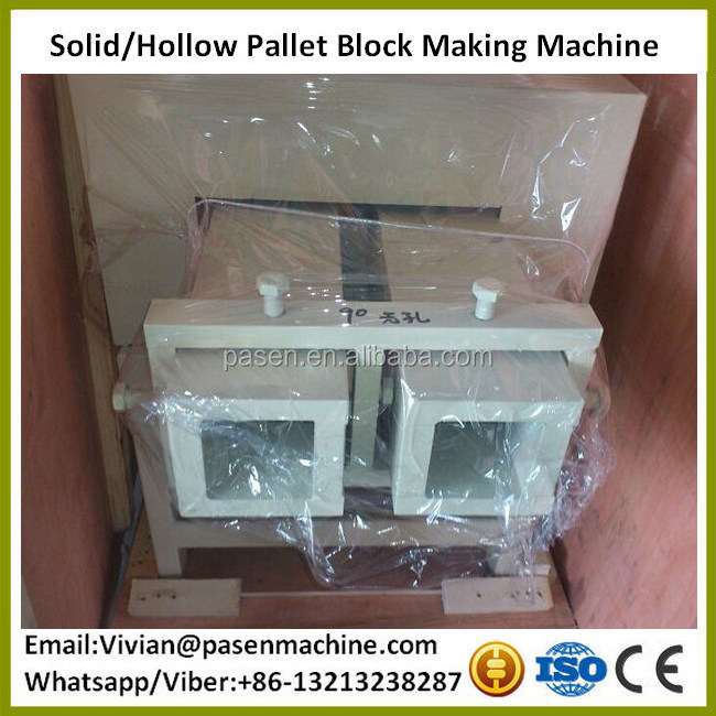 Wood Sawdust Block Hot Press Machine Compressed Wood Pallet Feet Block Making Machine