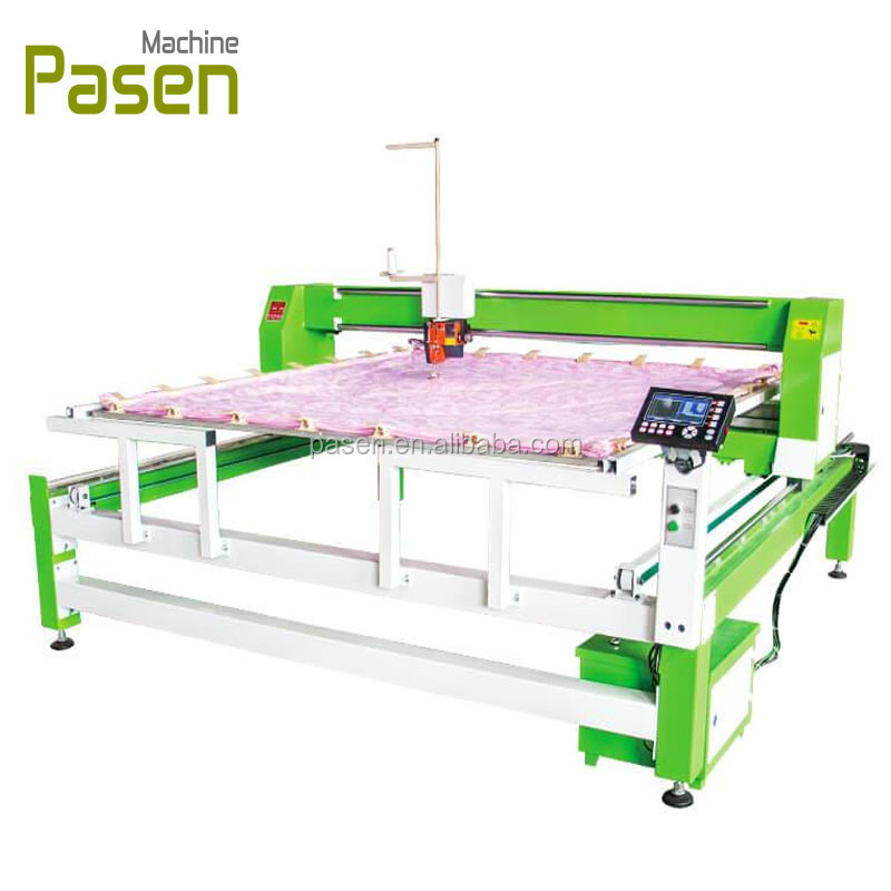 Computer control industrial single needle quilting machine mattress making machine