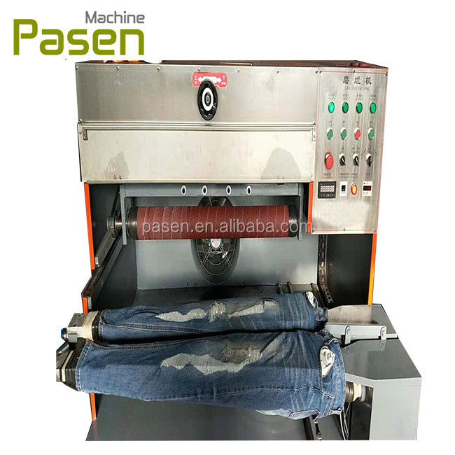 Hot sale Denim jeans destroying machine Jeans damaging machine jeans whisker machine