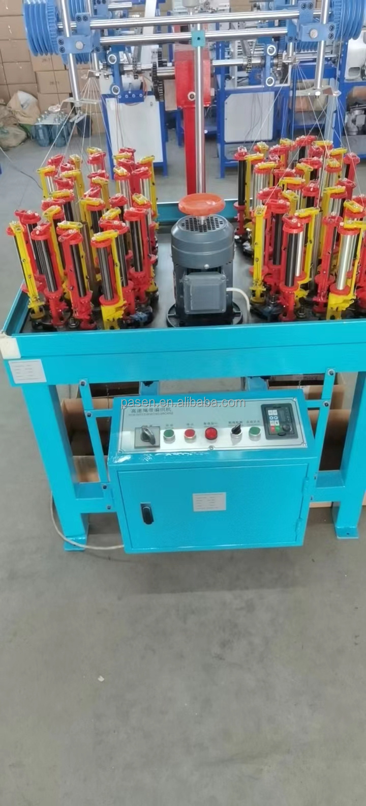 Cotton Rope Machine Small 24 Spindle High Speed Fancy Cotton Braided Rope Making Machine ...