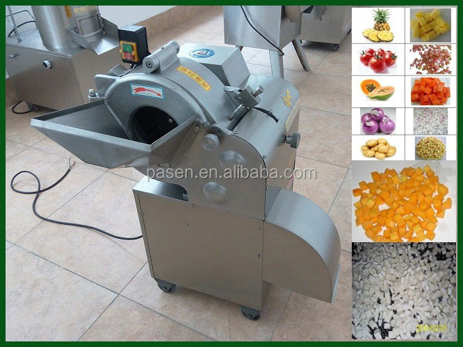 Industrial Vegetable Dicer / Carrot Dicing Machine / Vegetable Cutter Cube