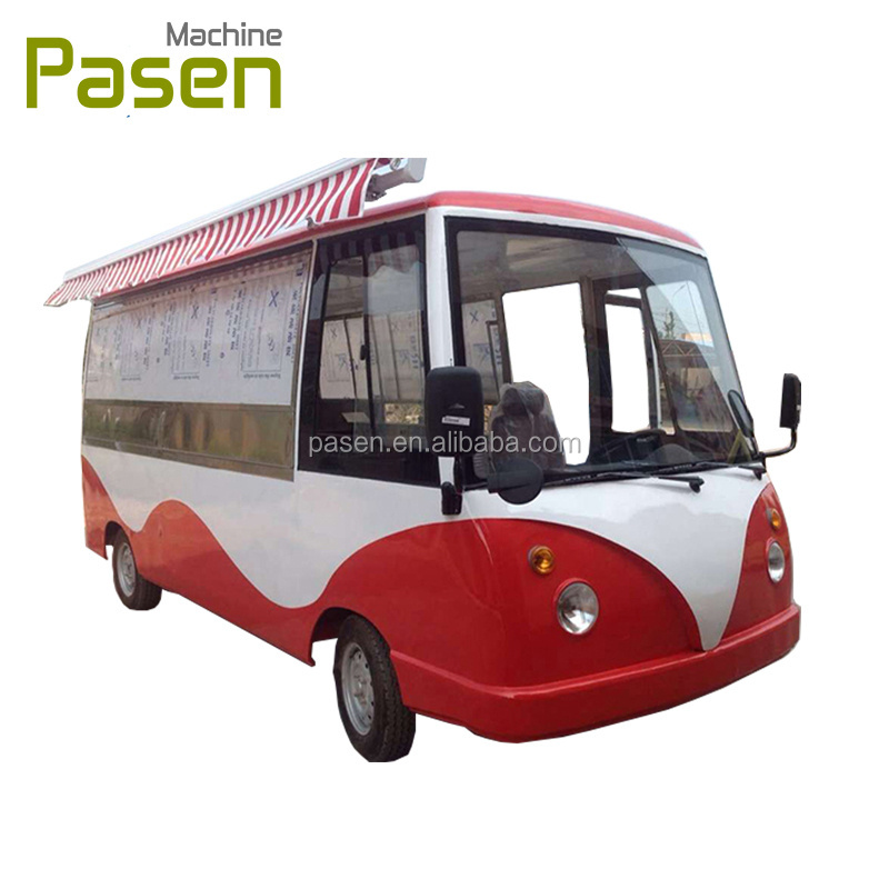 fast food truck , three wheel food truck, street legal electric car