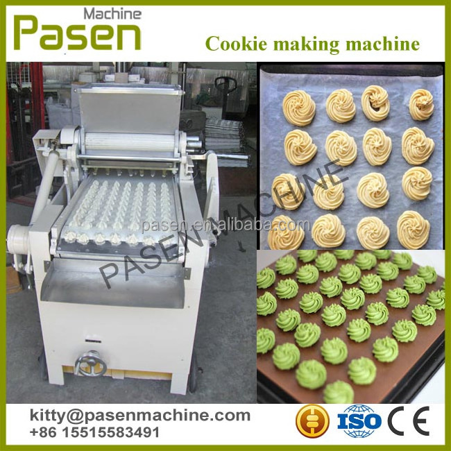 Professional design Automatic cookies making machine Fortune cookie machine Drop cookies machine