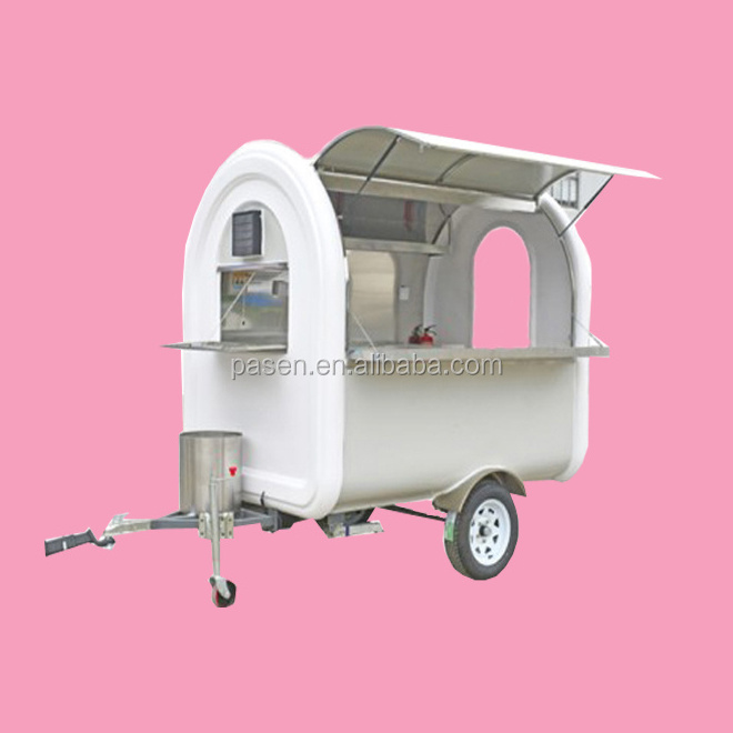 Potato Chips Snack Cart Mobile Snack Hot Dog and Hamburger Food Cart