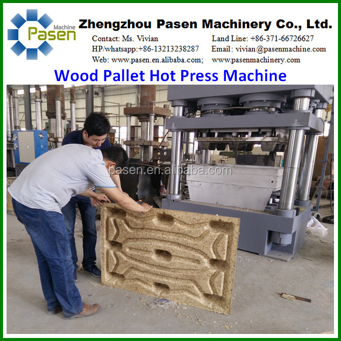 Durable 1200*1000mm Compressed Wooden Pallet Moulding Press Machine Hydraulic Wood Pallet Machine