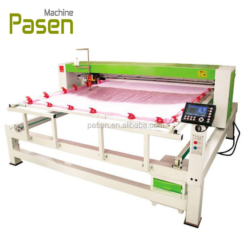 Computer control industrial single needle quilting machine mattress making machine